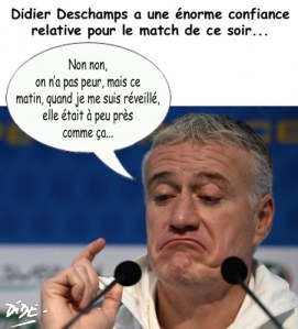 Deschamps a confiance