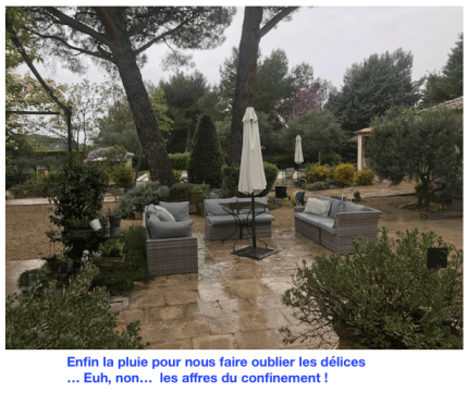 La pluie pour mieux supporter le confinement