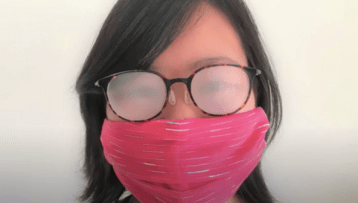 Astuces pour éviter la buée sur les verres des lunettes en cas de port du masque.